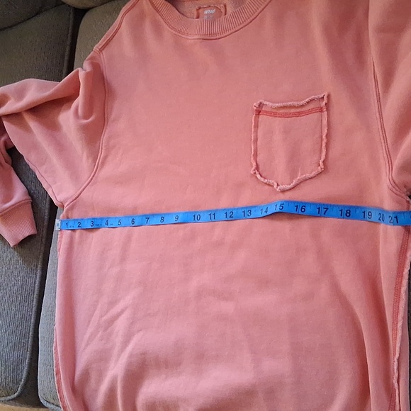 Aerie Peach Knit Sweatshirt - Picture 6 of 7